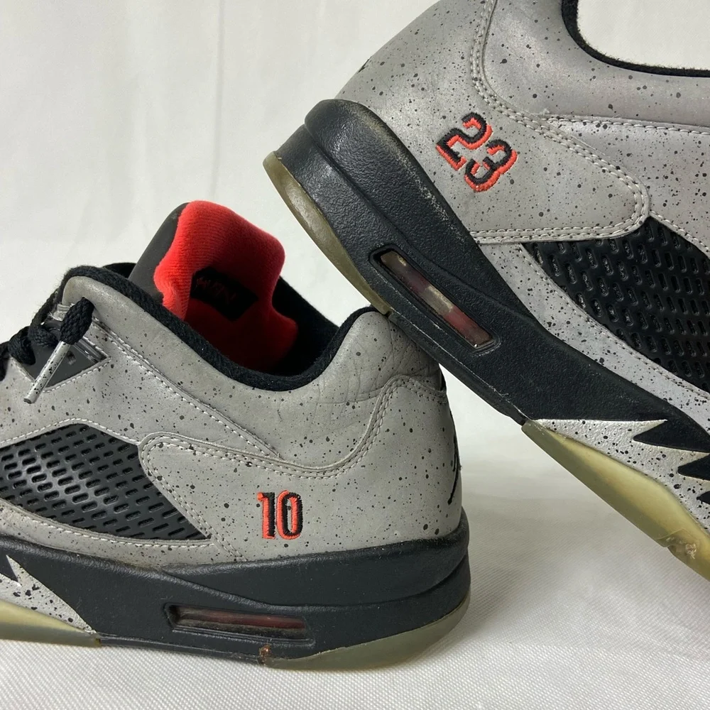Big Jordan 5 LOT‎ -Red Blue suede Satin Bred Neymar